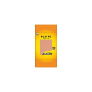 PAPIER SILEX GRAIN FIN POCHETTE DE 4 FEUILLES